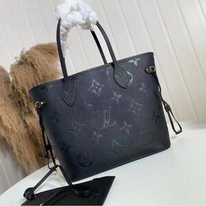 🔥Louis Vuitton Neverfull MM/Medium Tote Bag with Pouch